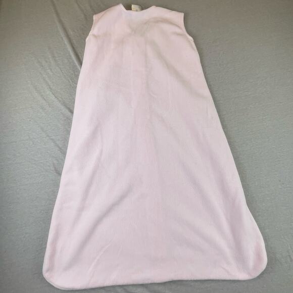 Halo Sleep Sack Pale Pink Fleece Back is Best L Embroidered 12-18 m - Picture 2 of 5